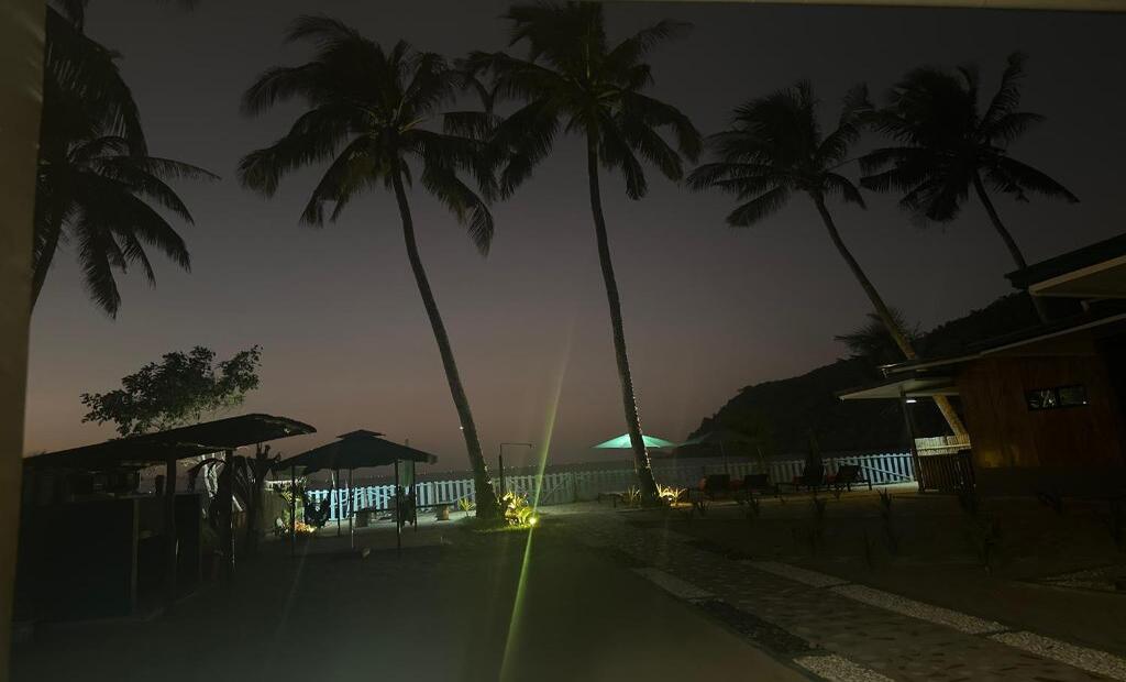 Sunrise view from the beachfront