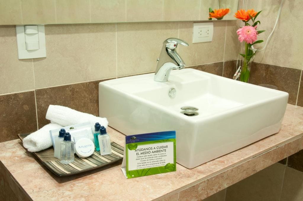 Baño del Hotel Atlantic Lux