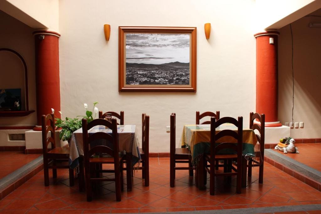 Hotel Oaxaca Mágico lounge area