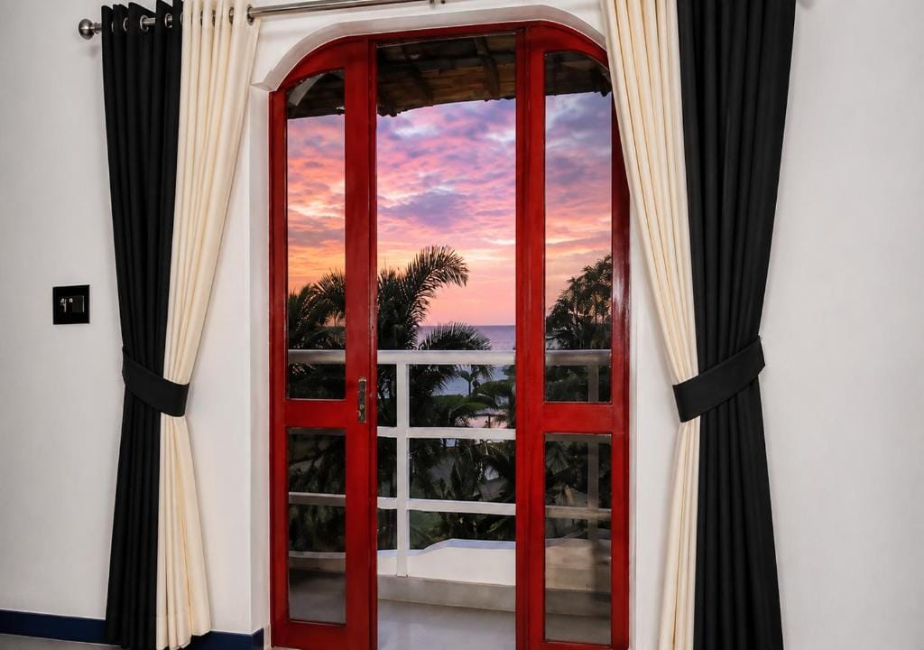 Sunset view from MG Chateau Resort balcony
